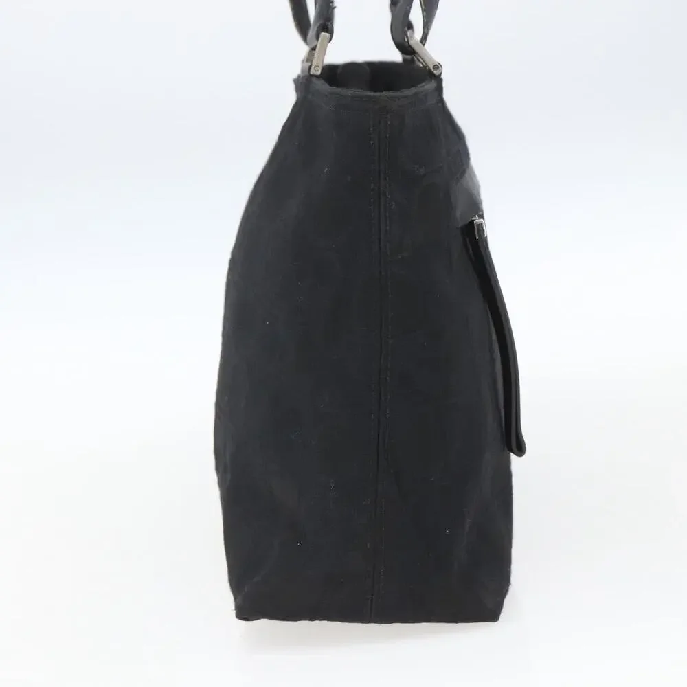 Salvatore Ferragamo Nylon Tote Bag Black